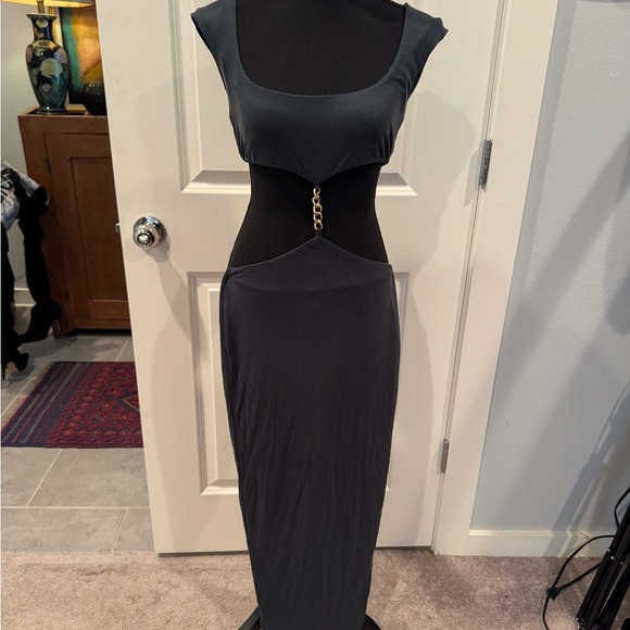 Camila Coelho Black Sleeveless Bodycon Dress - Picture 2 of 6